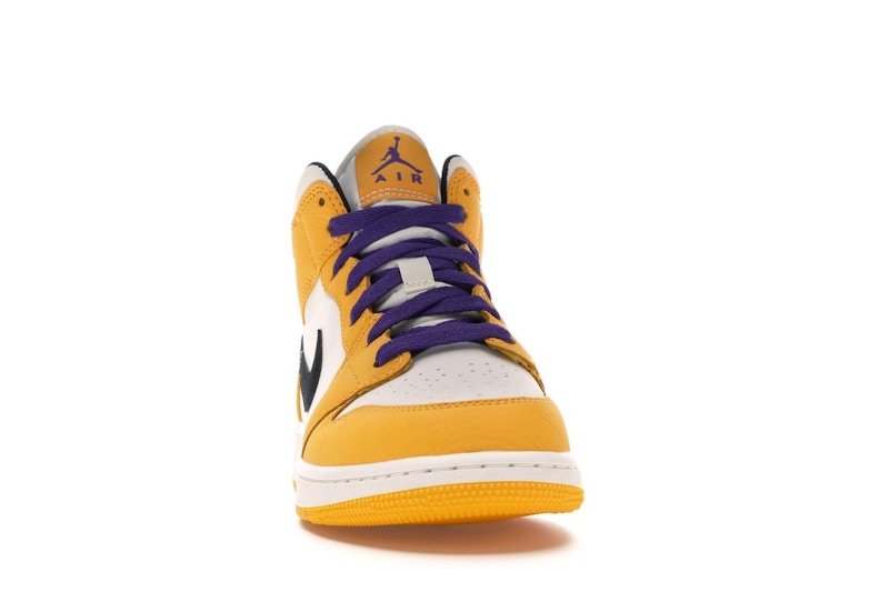 Jordan 1 Mid SE Lakers (GS)
