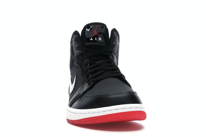 Jordan 1 Mid Black University Red