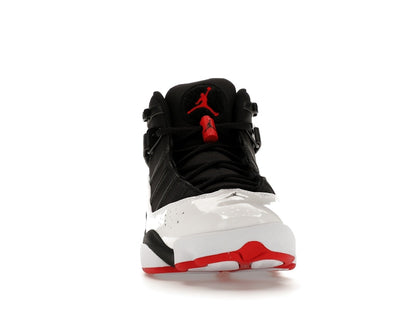 Jordan 6 Rings Black White Varsity Red