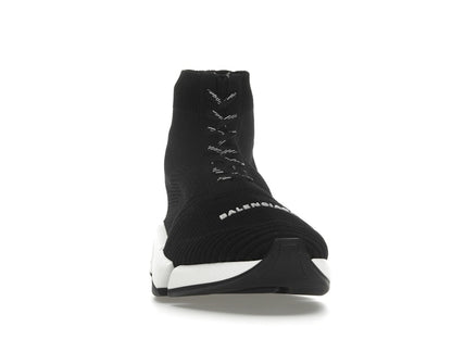 Balenciaga Speed 2.0 Lace Up Black White