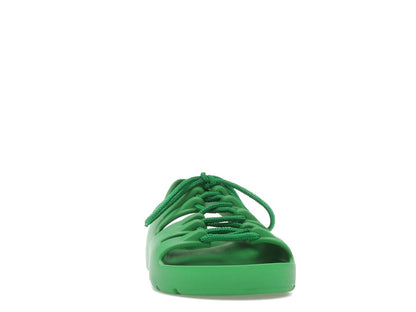 Bottega Veneta Jelly Lace Up Sandal Green (Women's)