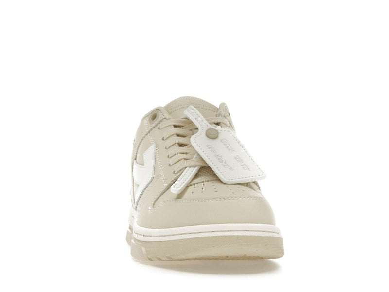 OFF-WHITE Out Of Office OOO Low Tops Angora White