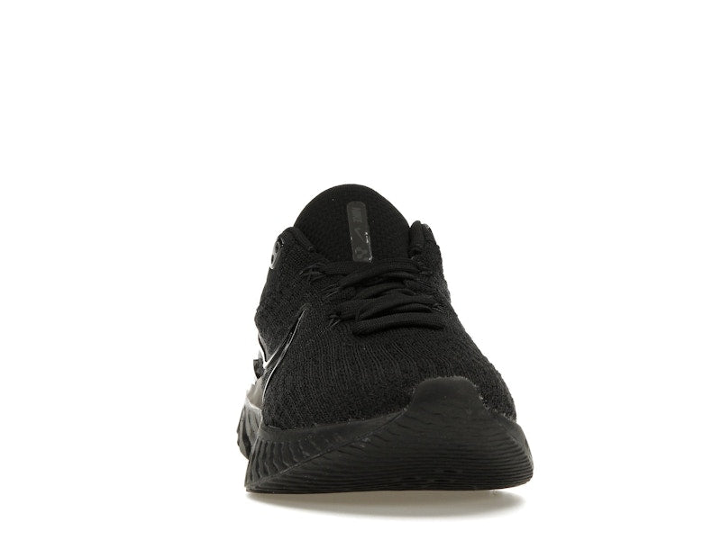 Nike React Infinity Run Flyknit 3 Triple Black (Women's)