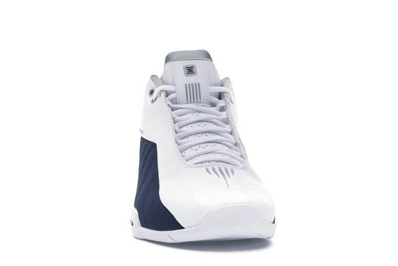 Nike Shox BB4 White Silver Navy