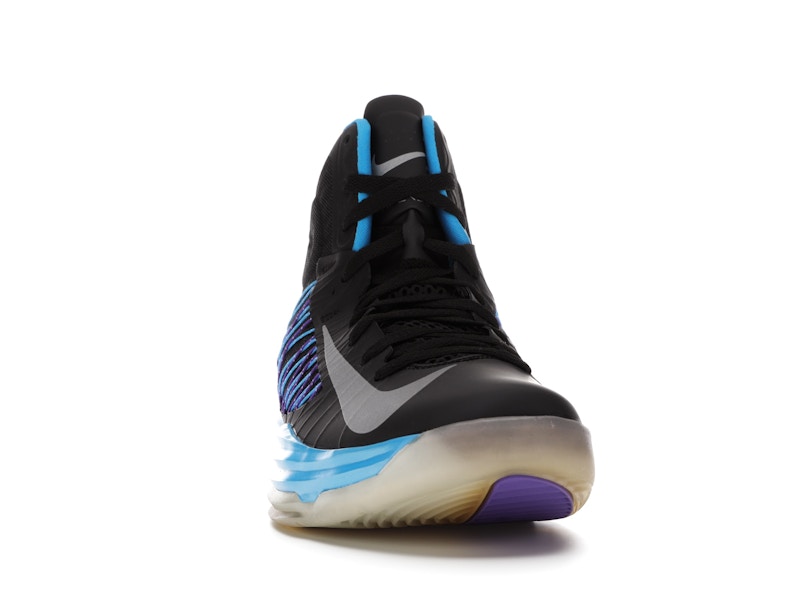 Nike Hyperdunk Plus Black Blue Glow