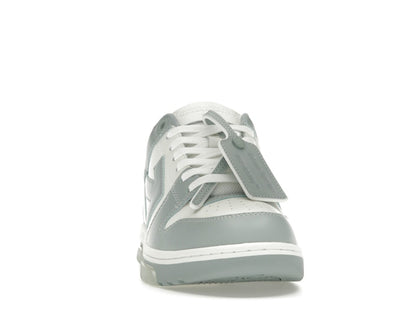 OFF-WHITE Out Of Office OOO Low Tops White Grey