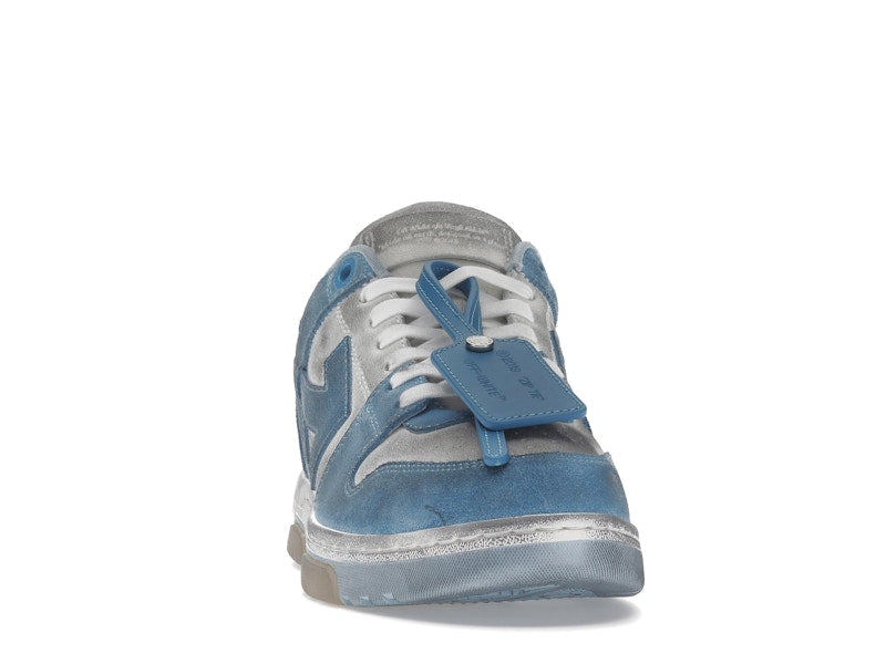 OFF-WHITE OOO Low Out Of Office Suede White Light Blue