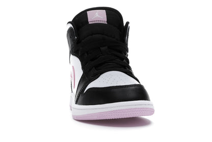 Jordan 1 Mid White Black Light Arctic Pink (PS)
