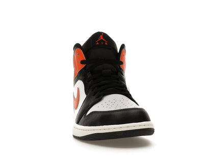 Jordan 1 Mid Black Toe Starfish