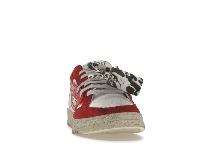 OFF-WHITE Vulcanized 5.0 Low Top White Red
