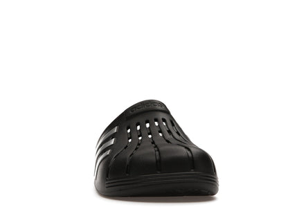 adidas Adilette Clog Black Silver
