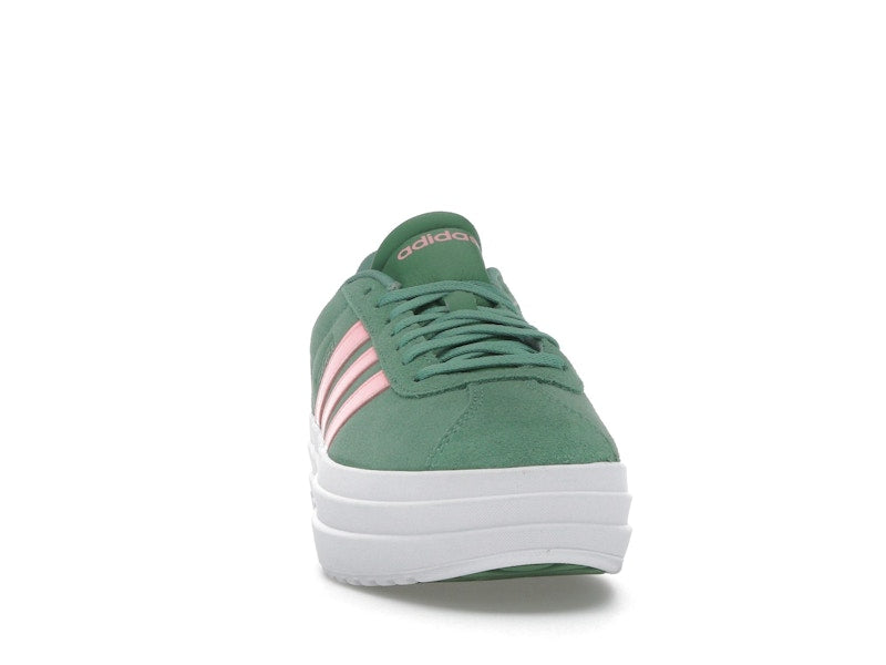 adidas VL Court Bold Preloved Green Pink Spark Ivory (Women's)
