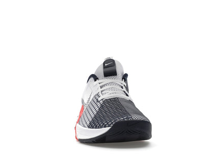 Nike Metcon 8 White Crimson Obsidian