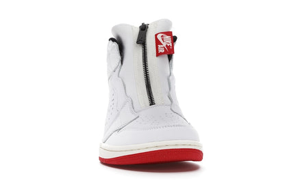 Jordan 1 Retro High Zip White University Red