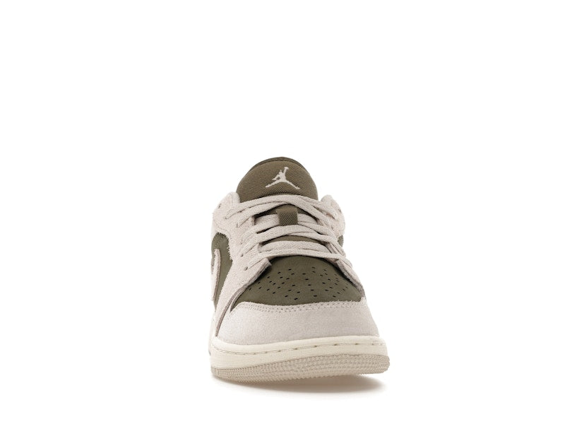 Jordan 1 Low SE Medium Olive Sail (GS)