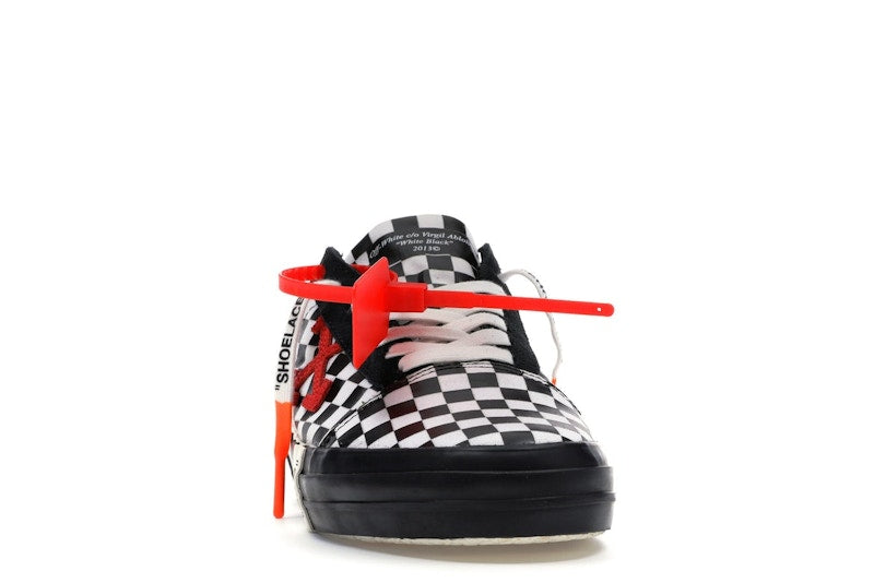 OFF-WHITE Vulc Low Checkered Black White