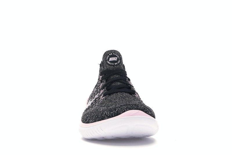 Nike Free RN Flyknit 2018 Black Pink Foam (Women's)