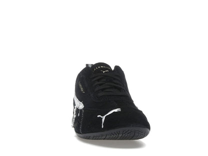 Balenciaga x Puma Speedcat Suede Distressed Black White