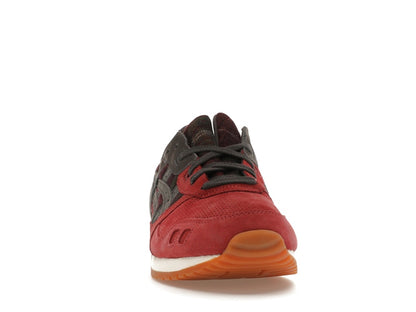 ASICS Gel-Lyte III OG Brisket Red Obsidian Grey