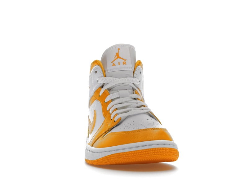 Jordan 1 Mid White University Gold (Women's)