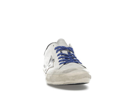 Golden Goose Super Star Never Stop Dreaming White Black Silver-tone