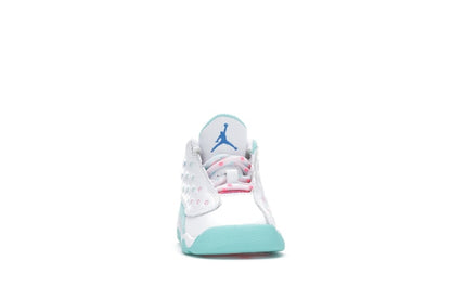 Jordan 13 Retro White Soar Green Pink (TD)