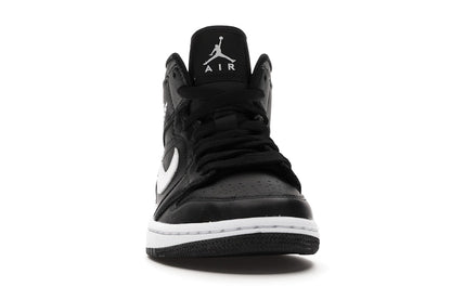 Jordan 1 Mid Black White (Women's)