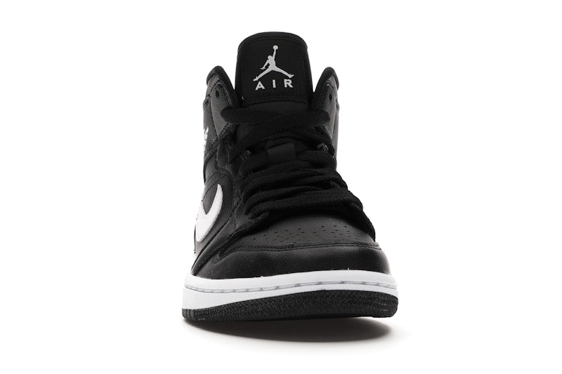 Jordan 1 Mid Black White (Women's)