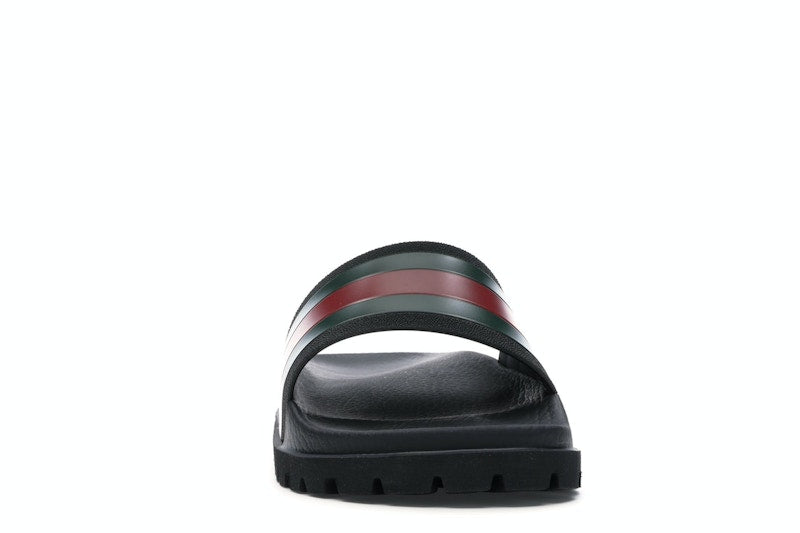 Gucci Web Slide Sandal Black