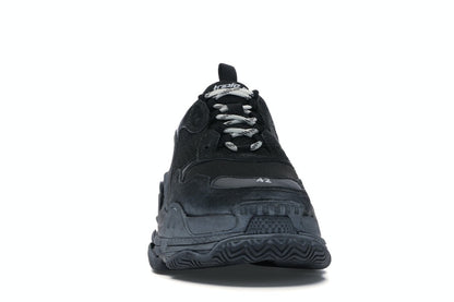 Balenciaga Triple S Triple Black (2018 Reissue) (Pre-Distressed)