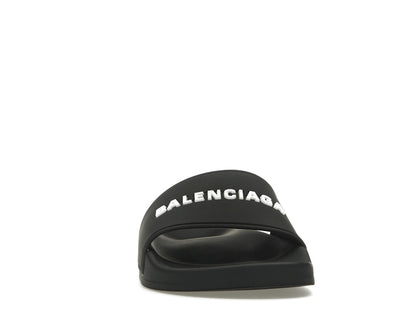 Balenciaga Pool Slide Black White (Women's)