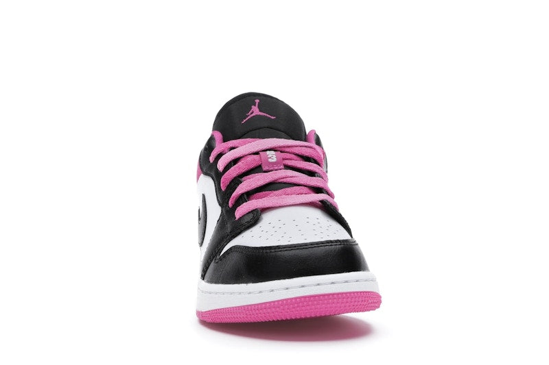 Jordan 1 Low Black Active Fuchsia (GS)