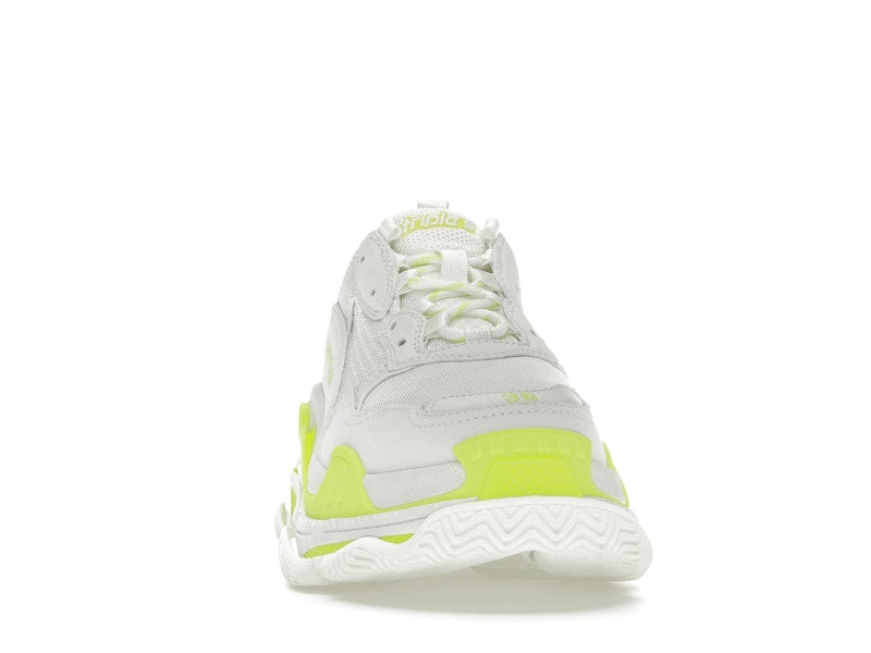 Balenciaga Triple S White Fluo Yellow (Women's)