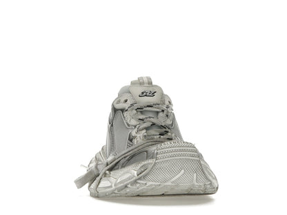 Balenciaga 3XL White Silver Summer Mesh