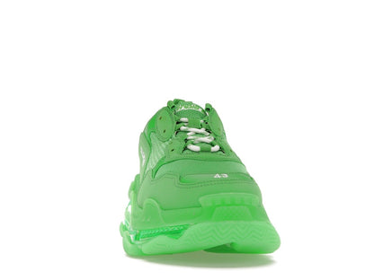 Balenciaga Triple S Clear Sole Bright Green
