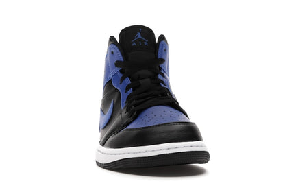 Jordan 1 Mid Hyper Royal Tumbled Leather