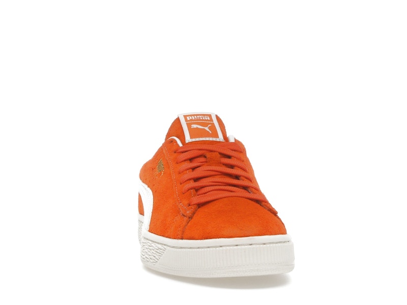 Puma Suede Charles F. Stead Orange Glo White