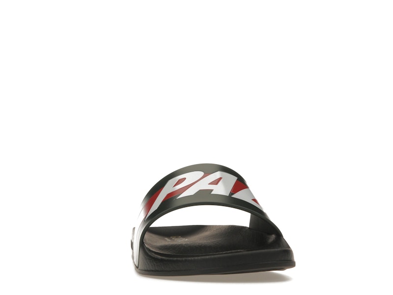 Palace x Gucci Logo Web Slide Sandal Black
