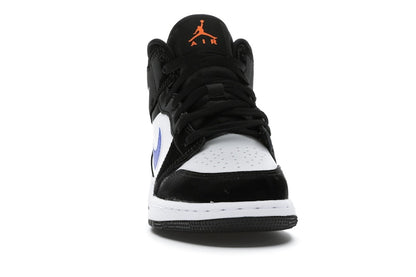 Jordan 1 Mid Black Racer Blue White (GS)