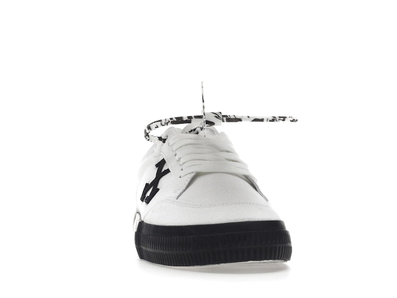 OFF-WHITE Vulcanized Low Canvas White Black