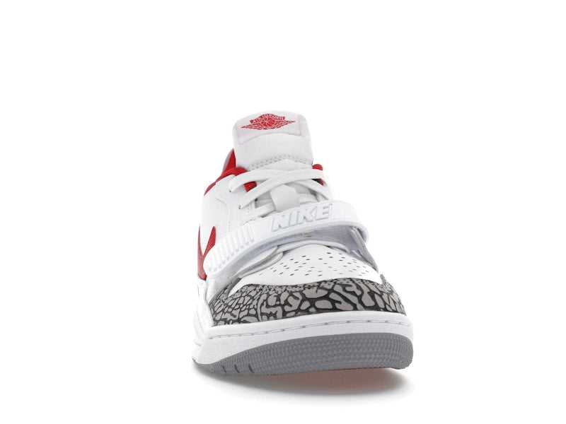 Jordan Legacy 312 Low White Cement Gym Red (Women's)