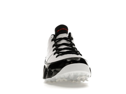Jordan 9 Retro Low Golf White Black True Red