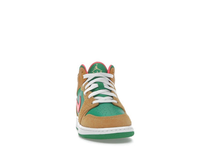 Jordan 1 Mid SE Chutney Lucky Green (GS)