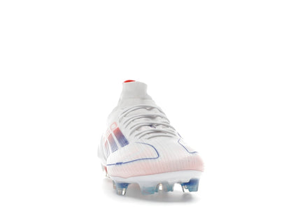 adidas F50 Elite Mid FG Cloud White Lucid Blue Solar Red (Women's)