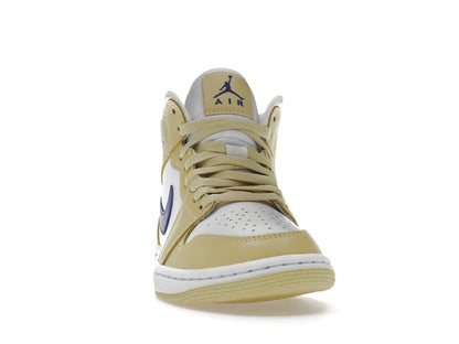 Jordan 1 Mid Lemon Wash Lapis (Women's)