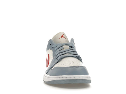 Jordan 1 Low Blue Whisper Dune Red (Women's)
