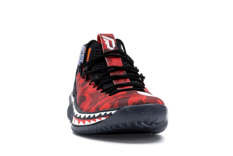adidas Dame 4 A Bathing Ape Red