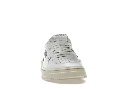 Autry Medalist Leather Low White