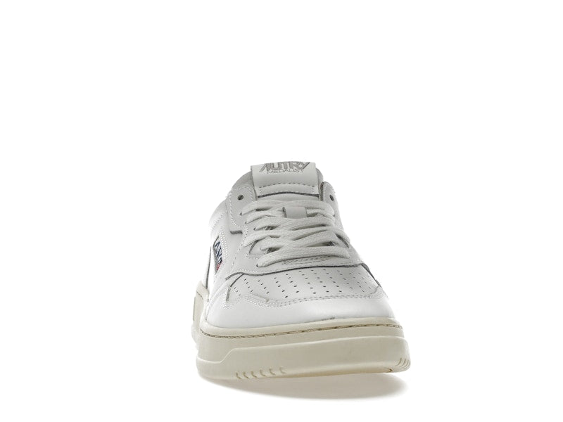 Autry Medalist Leather Low White