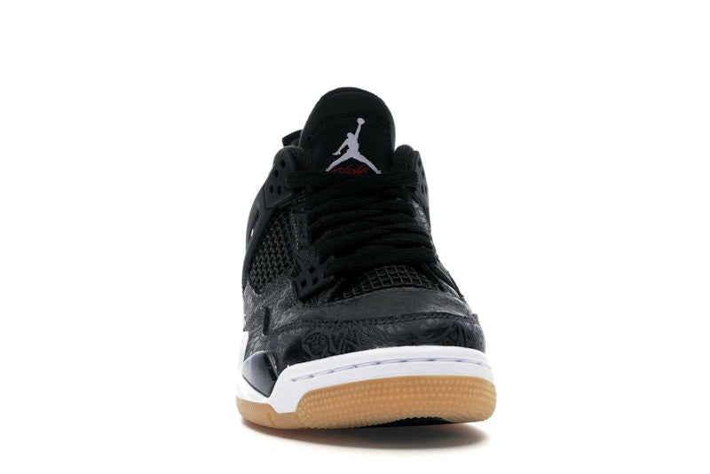 Jordan 4 Retro Laser Black Gum (GS)